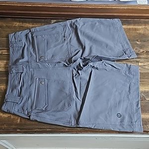 Lululemon grey shorts 11 inches L, 32W, new never worn
